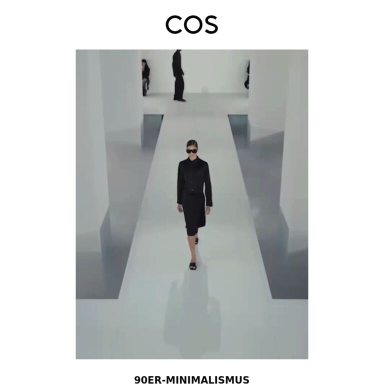 Der neue 90er-Minimalismus - newsletter screenshot