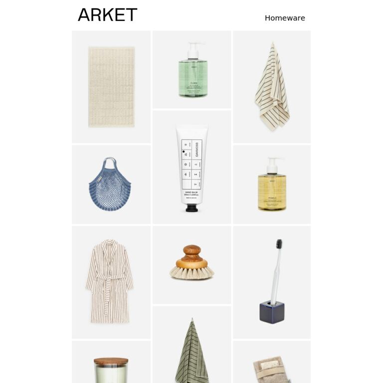 Bathroom edit - newsletter screenshot