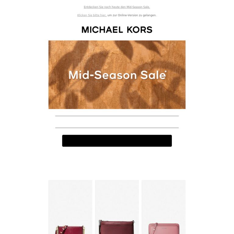 Shoppen Sie komplette Looks im Sale - newsletter screenshot