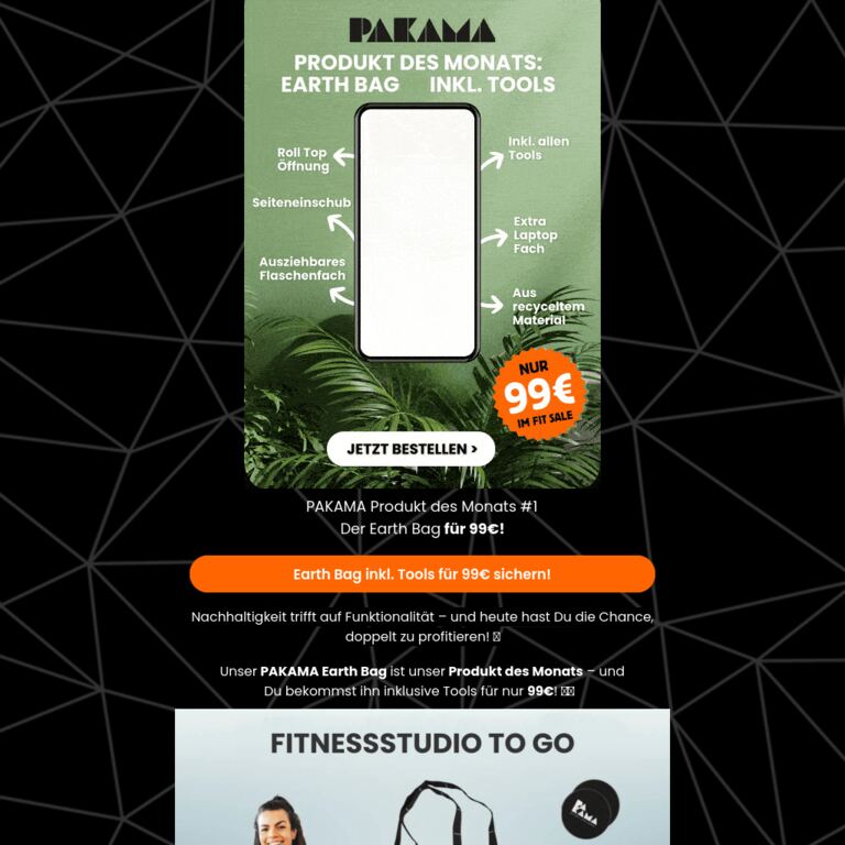 😱 Dieses Angebot ist exklusiv für DICH! - newsletter screenshot