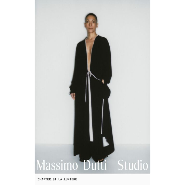 The Lookbook | Massimo Dutti Studio - newsletter screenshot