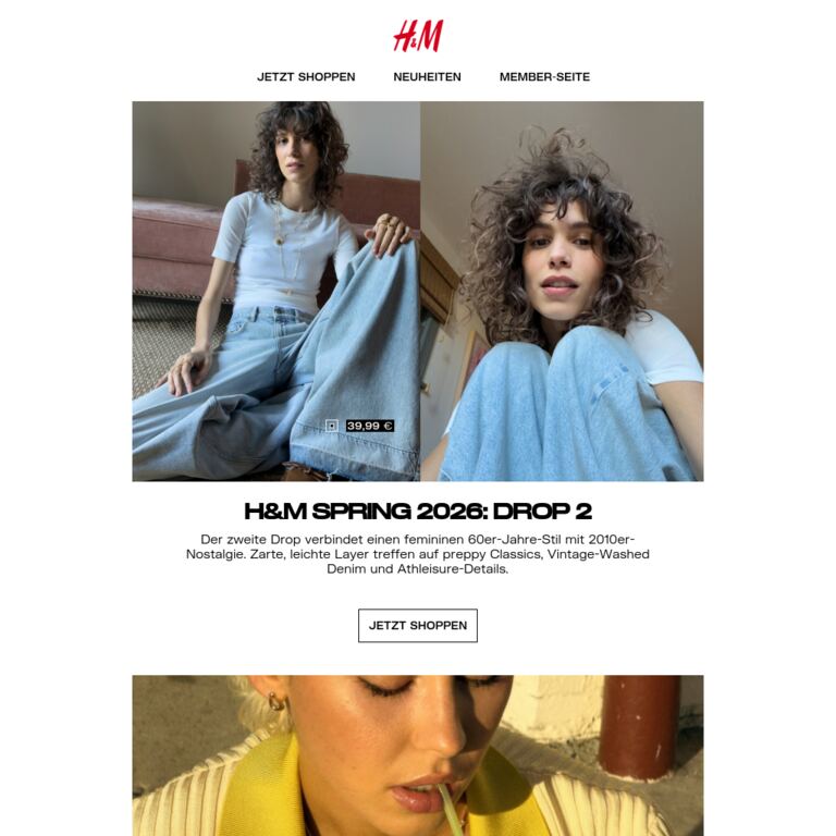 SPRING 2026: Drop 2 - newsletter screenshot