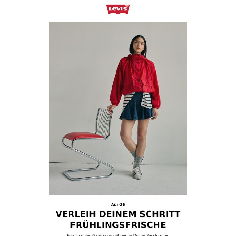 Just eingetroffen: Deine neue Frühlingsauswahl - newsletter screenshot