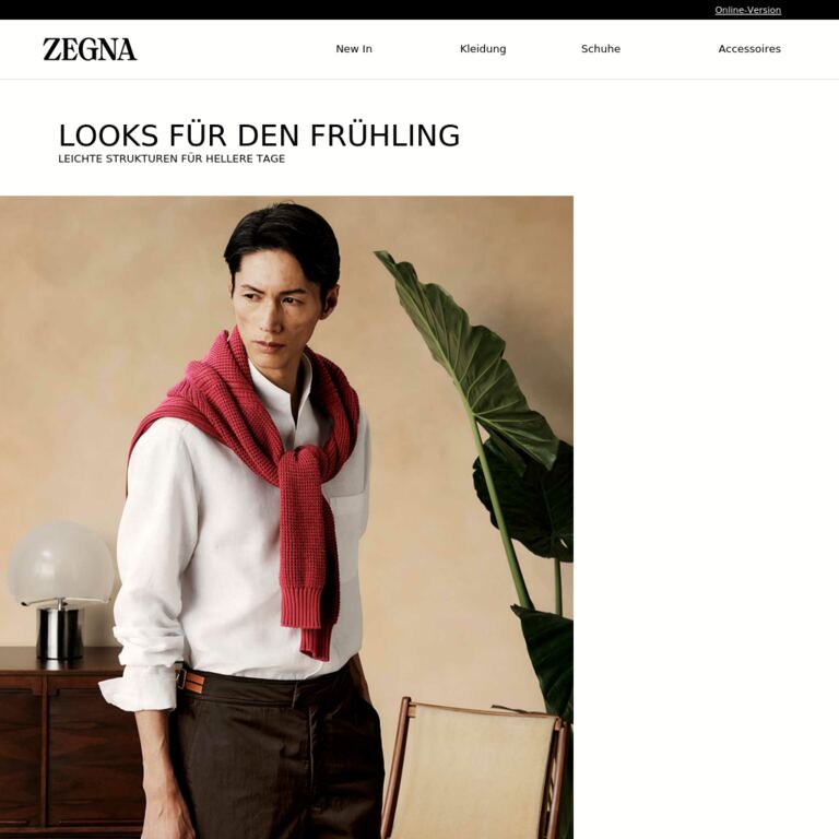 Looks für den Frühling - newsletter screenshot