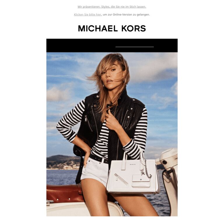 Styles mit einem rockigen Touch - newsletter screenshot