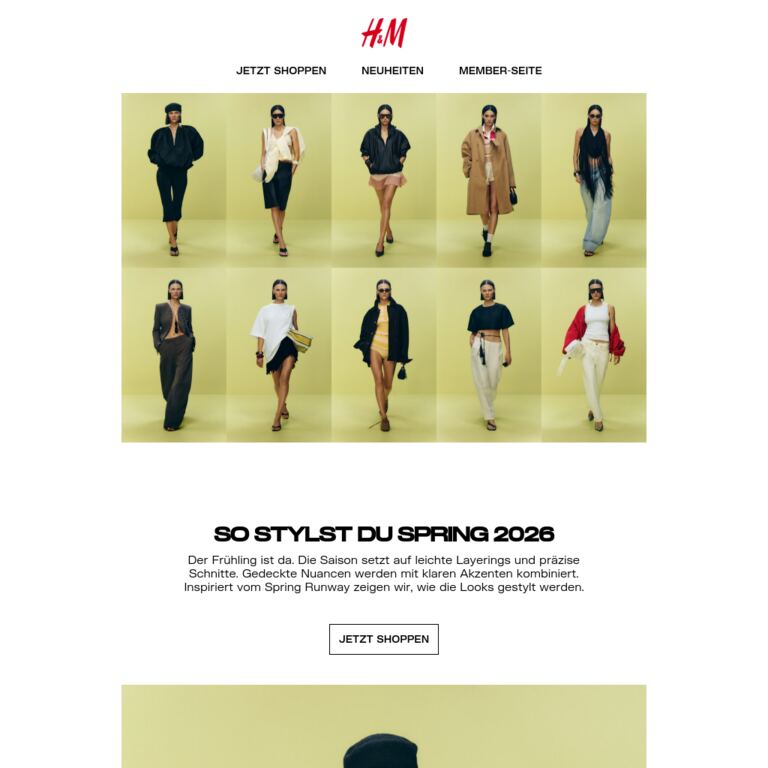 So stylst du Spring 2026 - newsletter screenshot