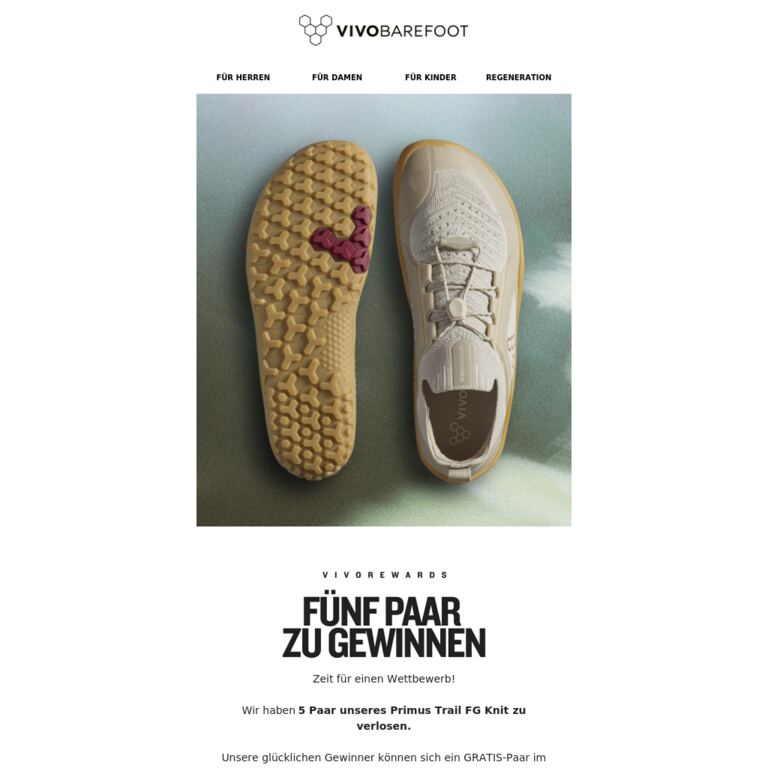 Möchtest du ein Paar Primus Trail FG gewinnen? - newsletter screenshot