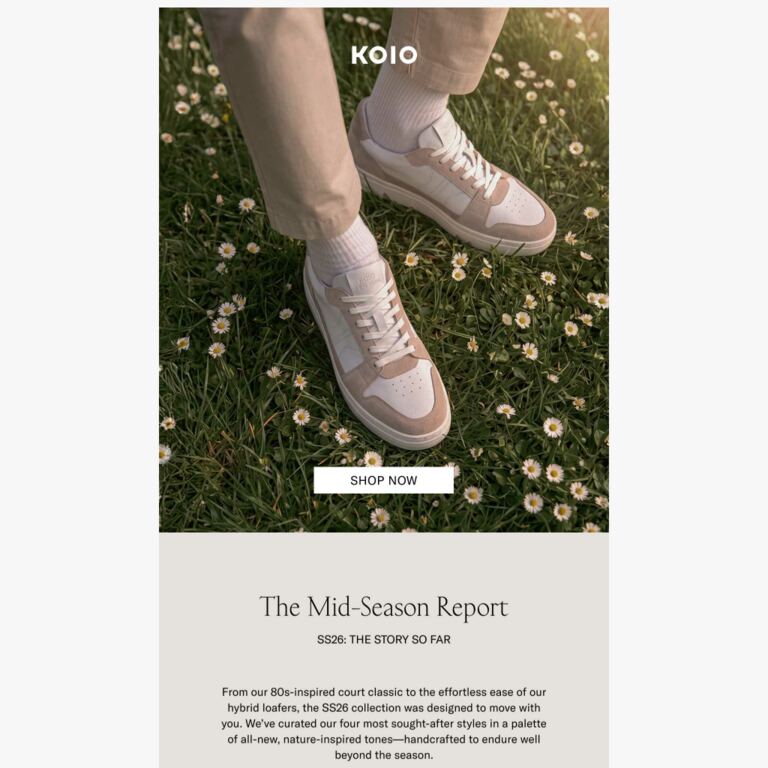 The Season’s Essentials,Curated - newsletter screenshot