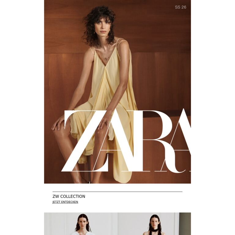 Damen | Neu in dieser Woche - newsletter screenshot