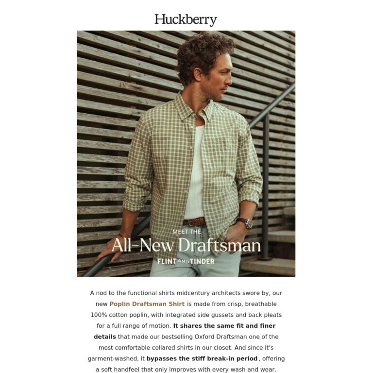 The New Draftsman: Our Summer Blueprint - newsletter screenshot