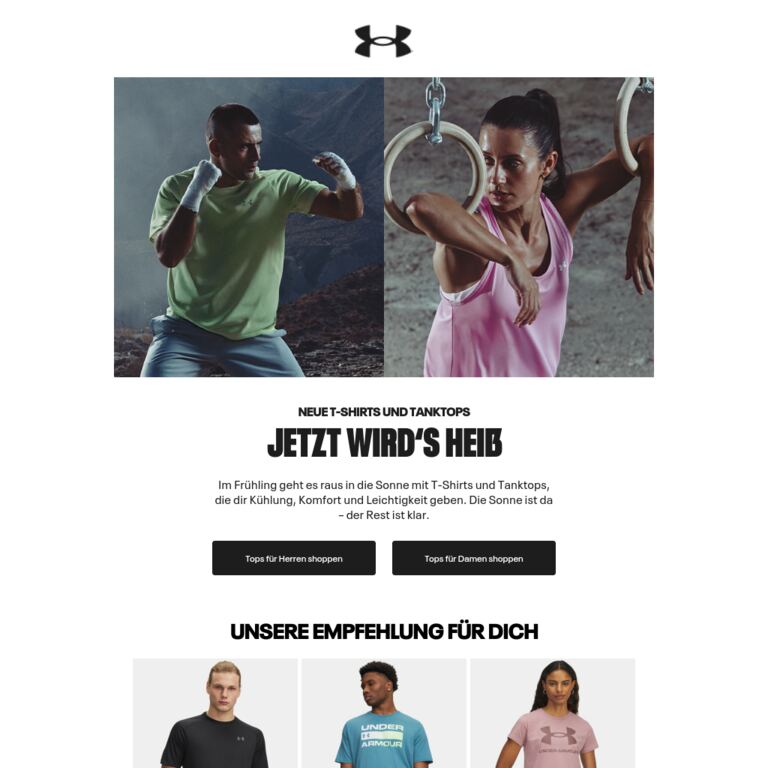 Der Frühling ruft … 📞 - newsletter screenshot