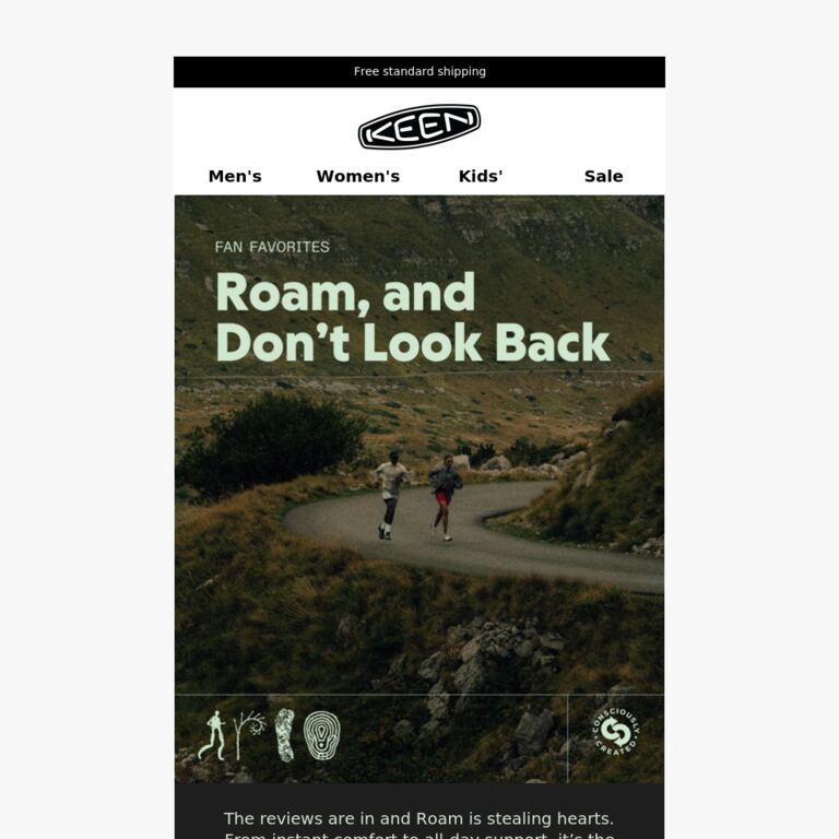 The word on Roam - newsletter screenshot