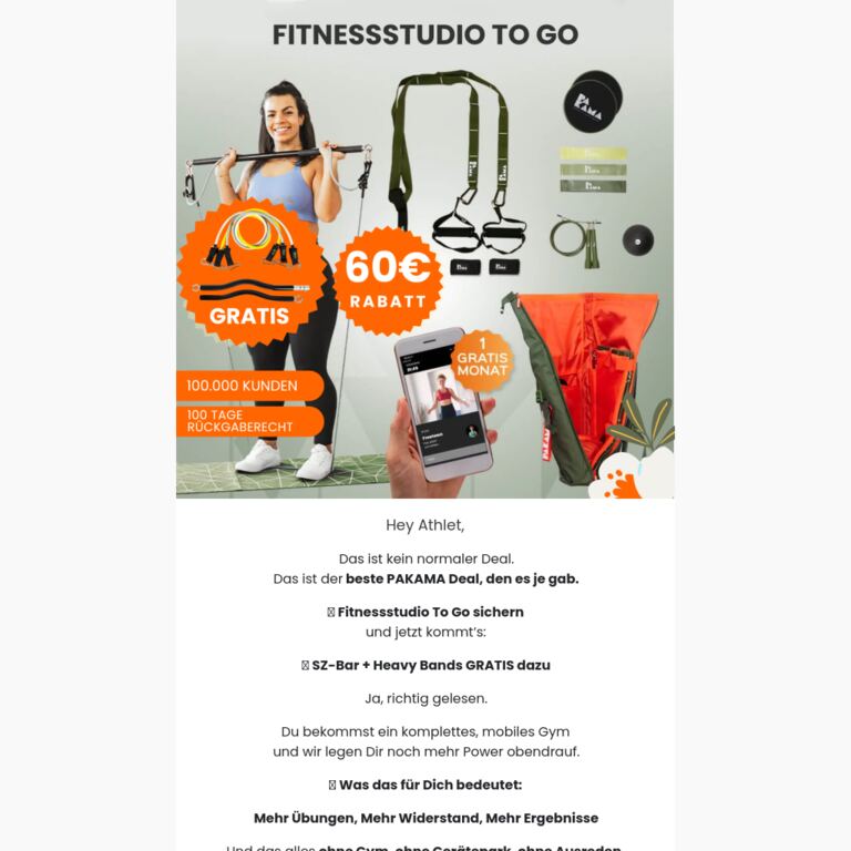 ⚡ Das beste Bundle bisher... - newsletter screenshot
