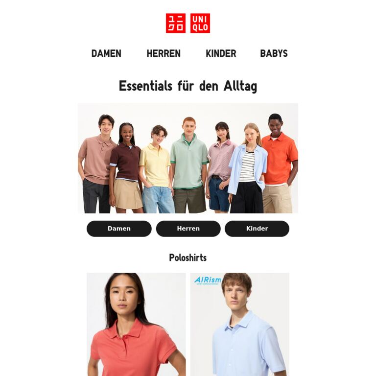 Stilsicher durch den Frühling - newsletter screenshot