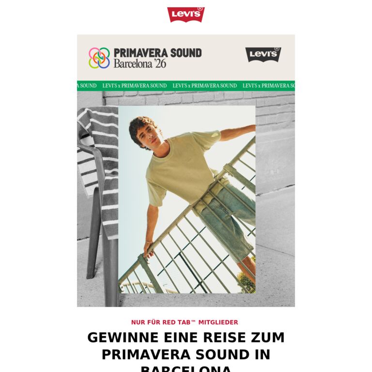 Primavera Sound: Deine letzte Chance! - newsletter screenshot