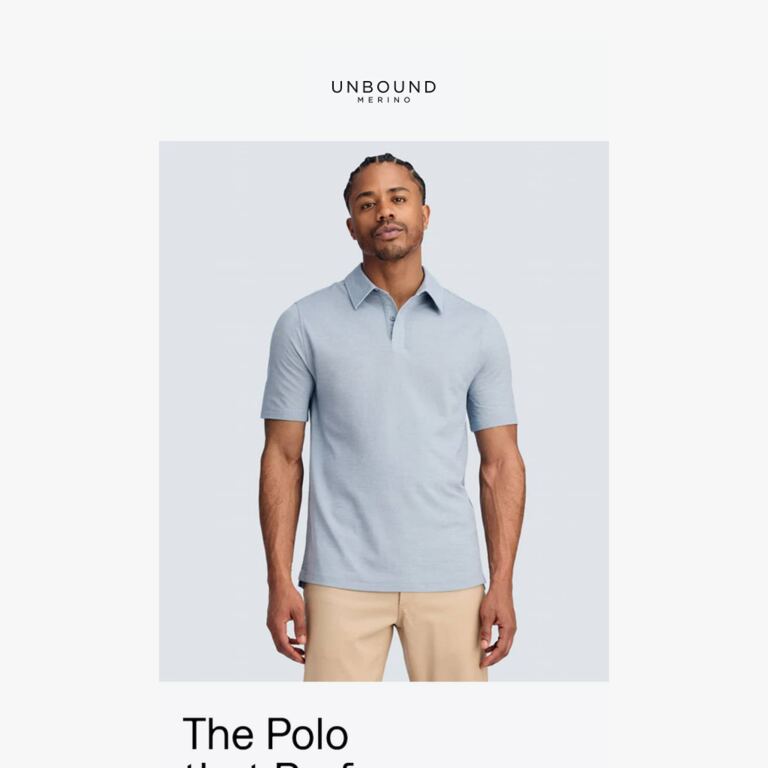 Just Dropped | 3 New Polo Colors - newsletter screenshot
