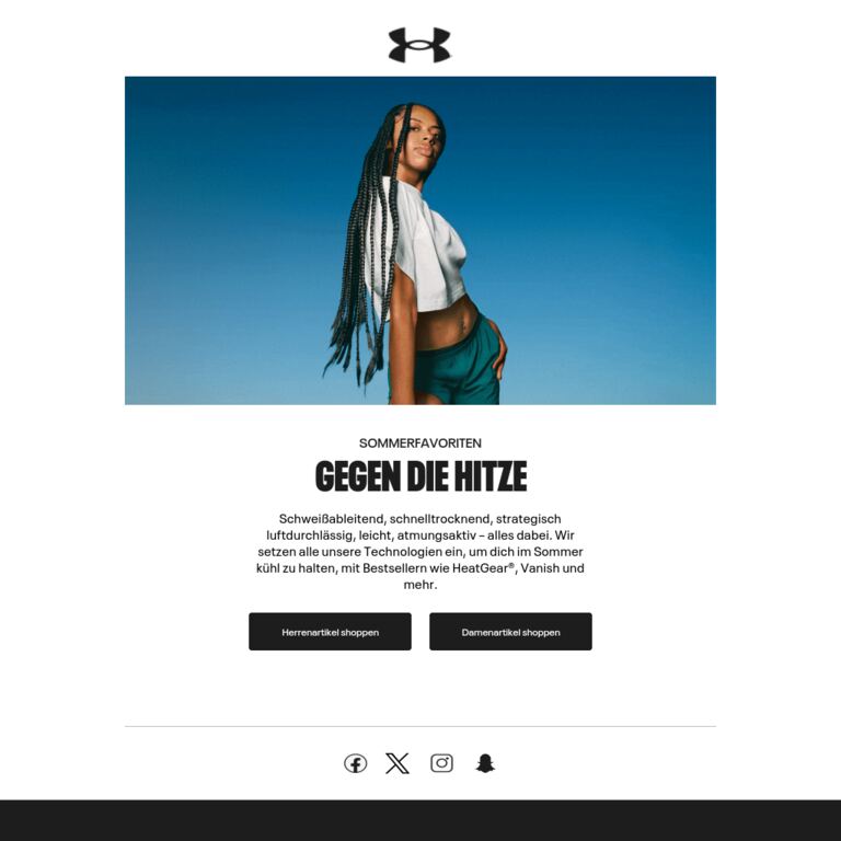 Es wird heiß 🔥 - newsletter screenshot