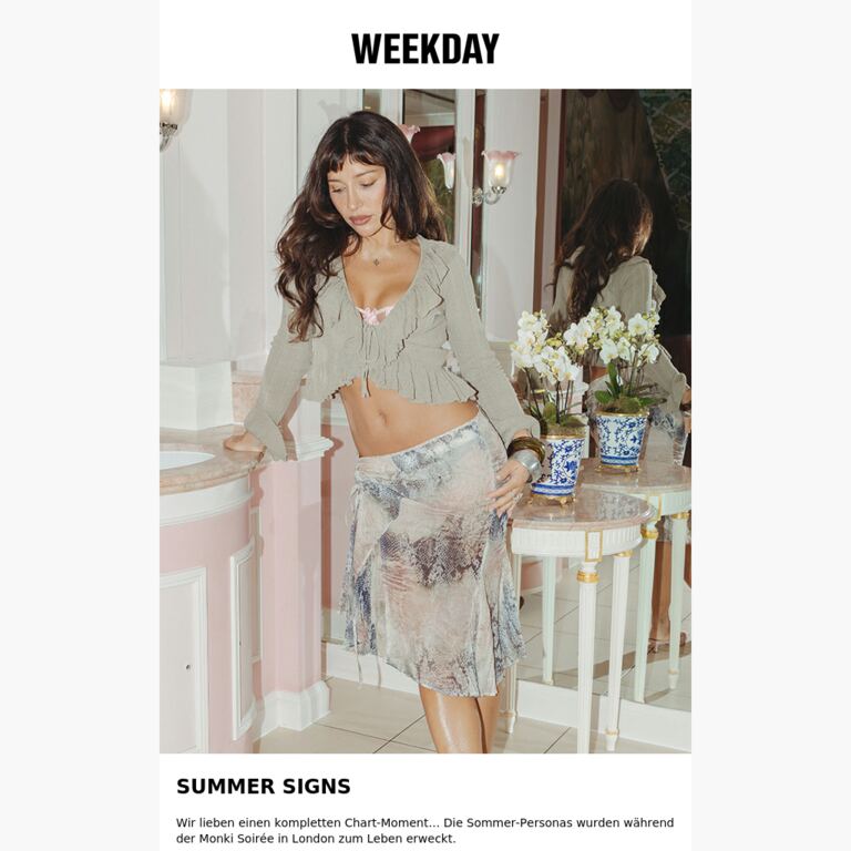 Summer awakening - newsletter screenshot