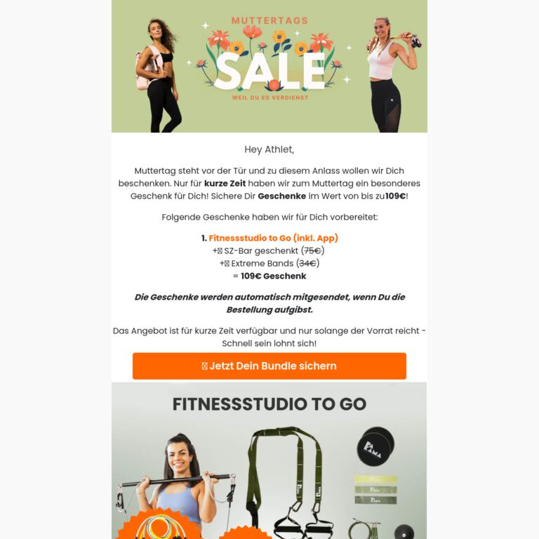 🌸 Mama verdient mehr als Standard - newsletter screenshot