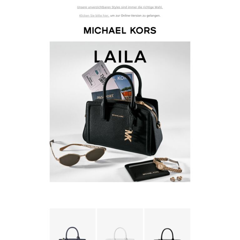 Must-have-Handtaschen für Ihre Sammlung - newsletter screenshot