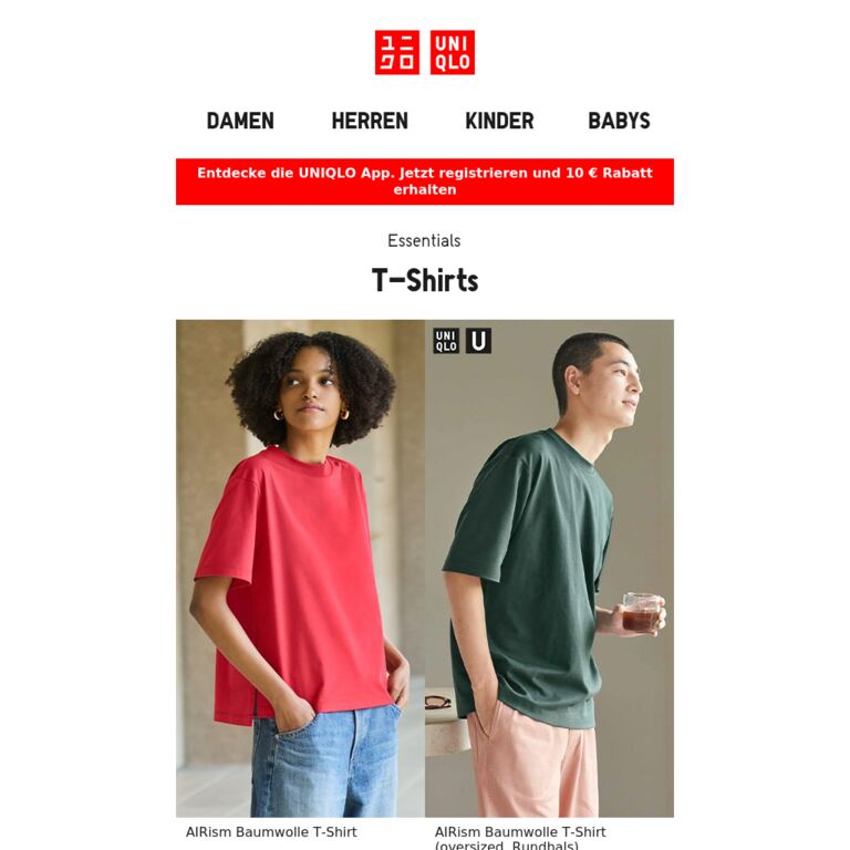 Farben & Formen für jeden Geschmack	 - newsletter screenshot