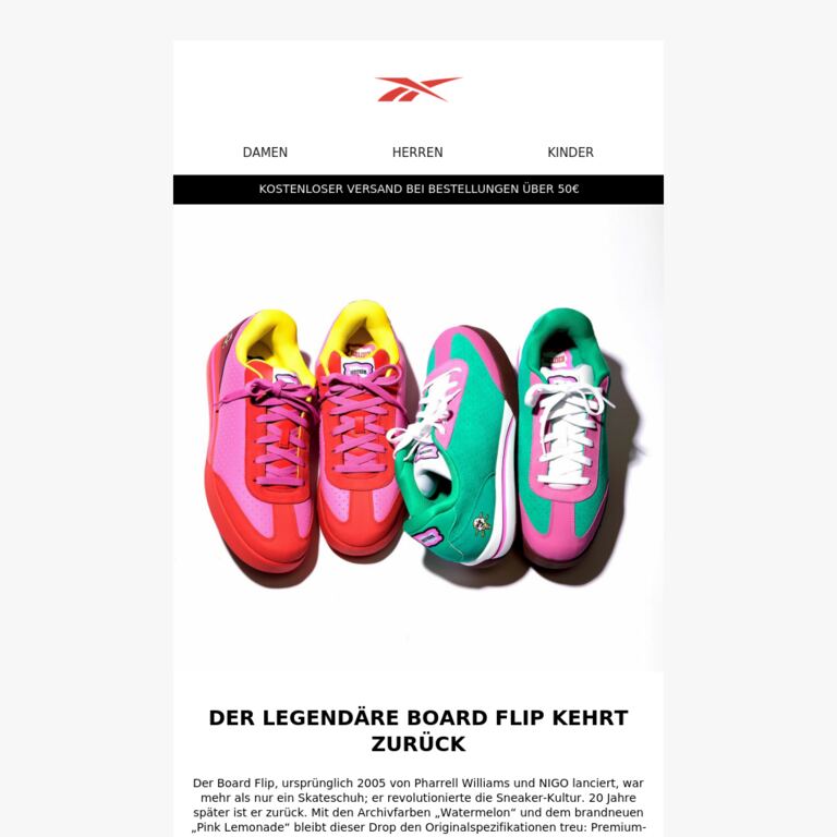 Wassermelone oder rosa Limonade? Wähle deinen Geschmack! - newsletter screenshot