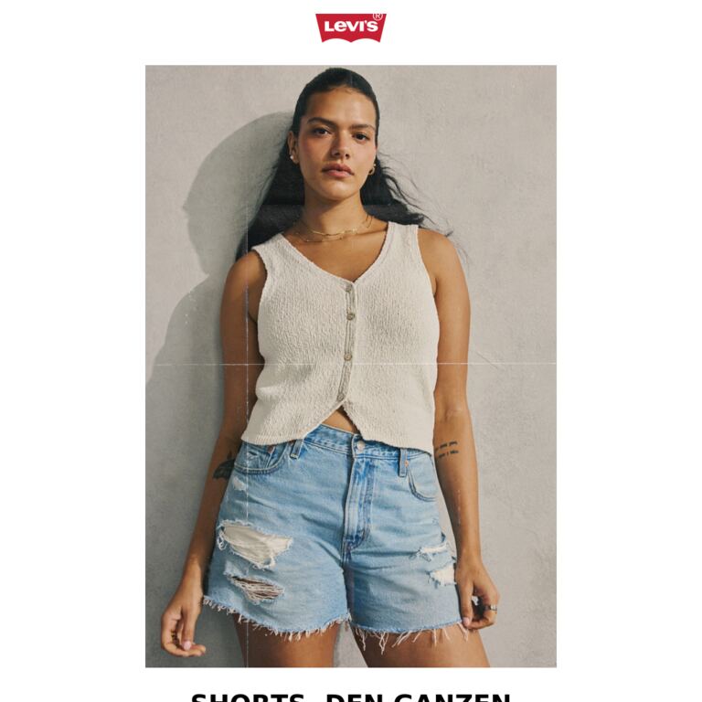Dieser Sommer gehört den Shorts. - newsletter screenshot