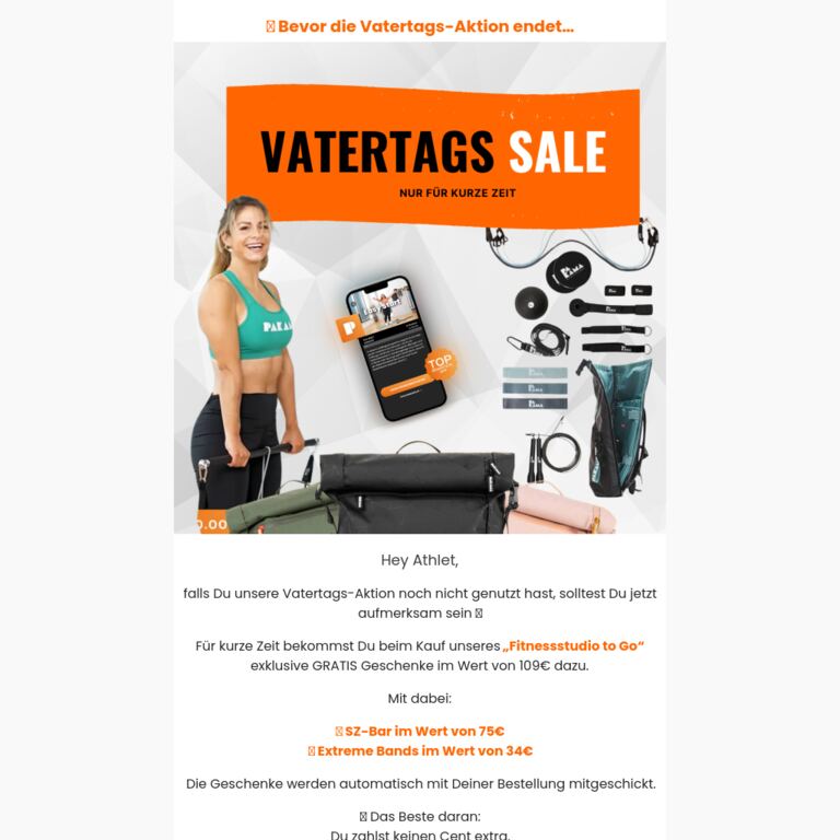 🔥 Viele haben schon zugeschlagen - jetzt bist Du dran - newsletter screenshot