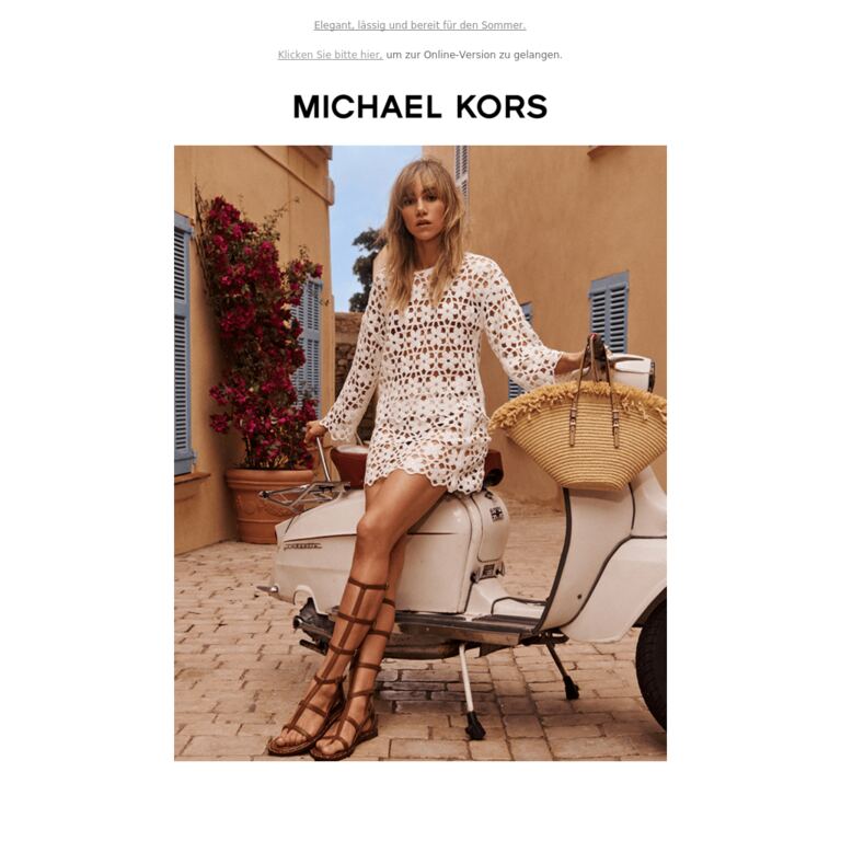 Mit diesen Styles fühlt sich jeder Tag wie Urlaub an - newsletter screenshot