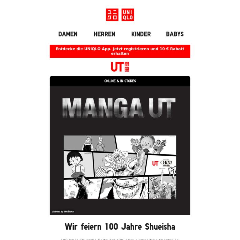 Neu bei UT - newsletter screenshot