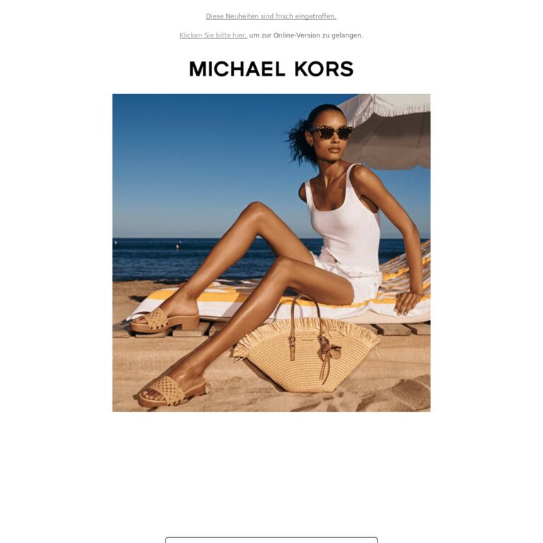 Ihr Platz ist am Strand – und das gilt auch für diese Modelle - newsletter screenshot