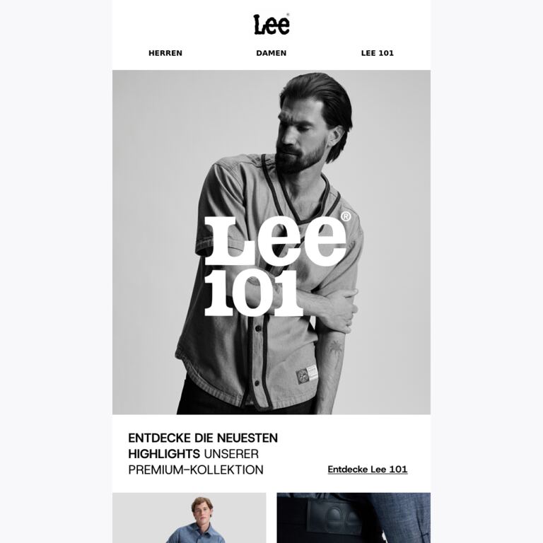 LEE 101: Neue Saison, neue Highlights - newsletter screenshot