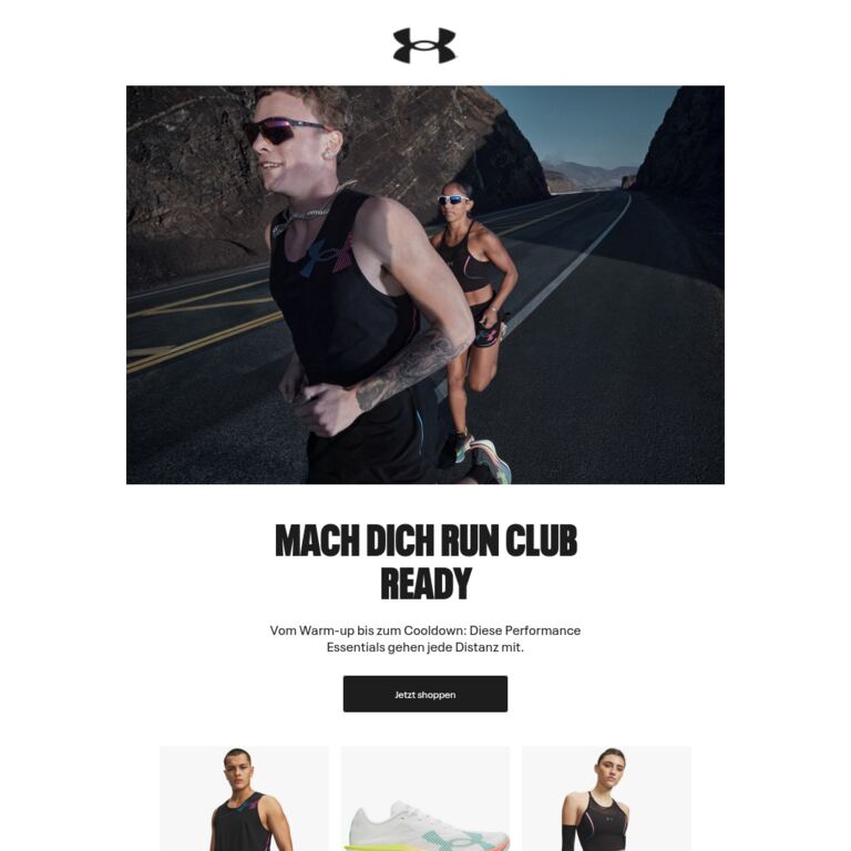 Hol aus jedem Kilometer alles raus - newsletter screenshot