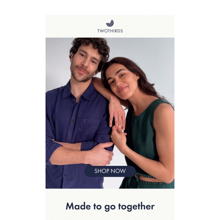 Sets make us always happier - newsletter screenshot