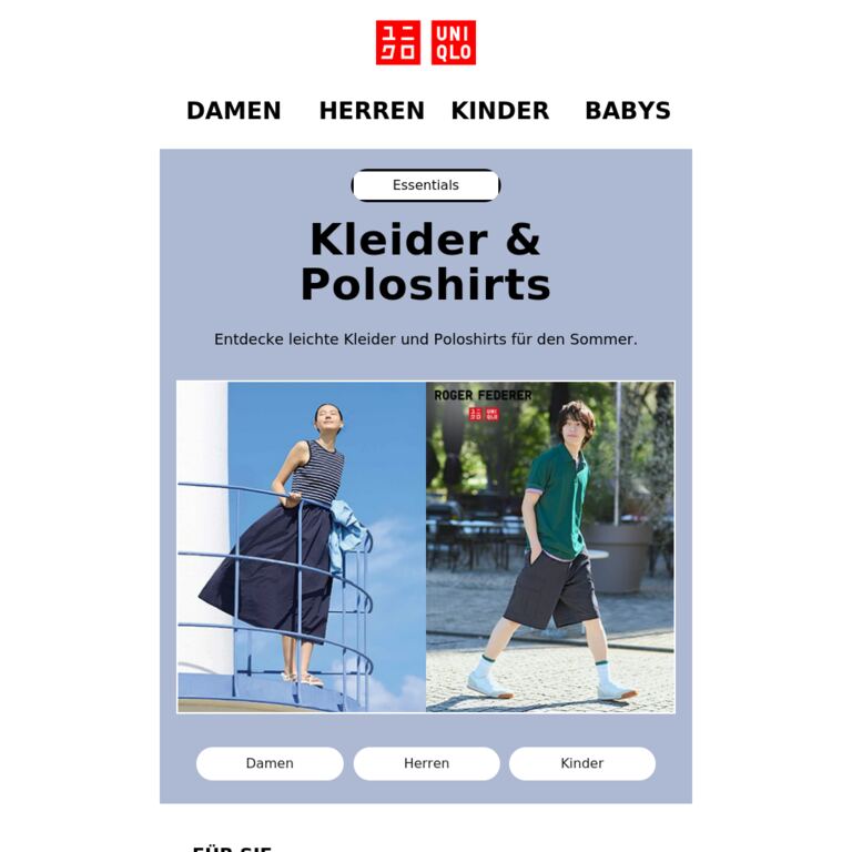 Stilsicher durch den Alltag - newsletter screenshot