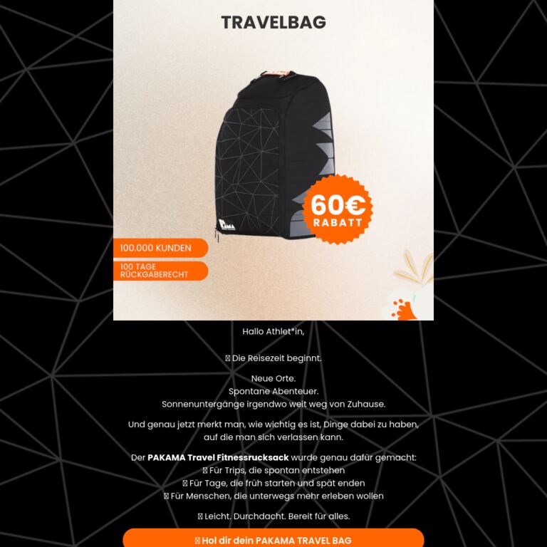 🚀 Wohin geht Dein nächster Trip? - newsletter screenshot