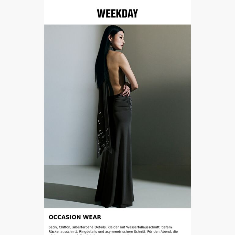 Ein ganz besonderer Anlass - newsletter screenshot