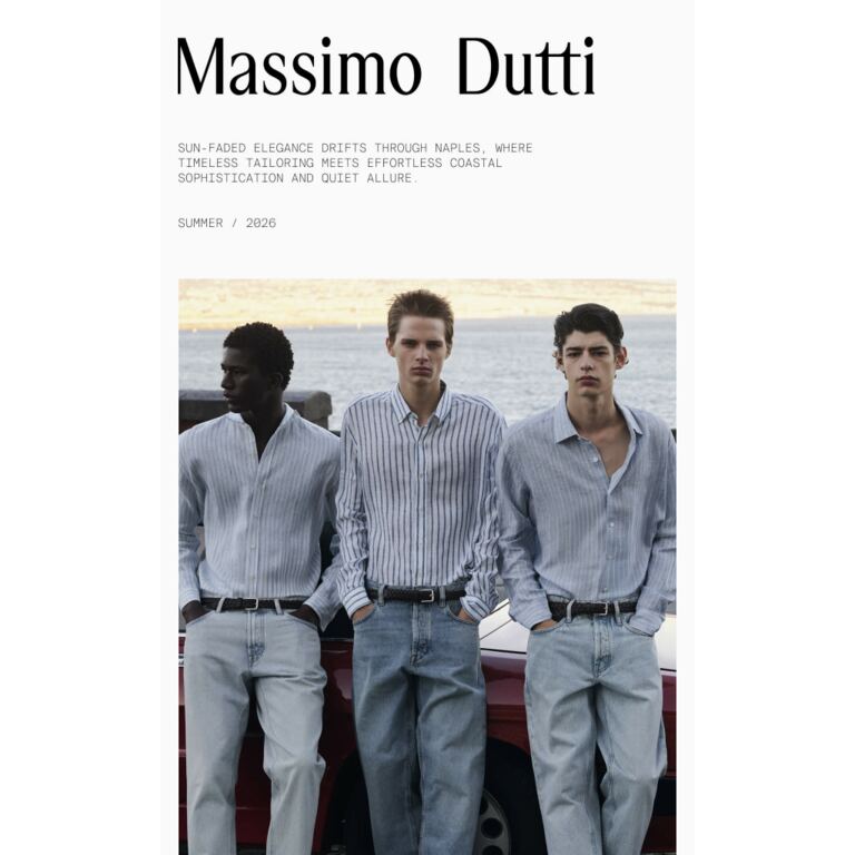Hemden & Poloshirts | SS26 - newsletter screenshot