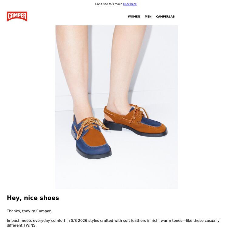 Ready for Compliments? - newsletter screenshot