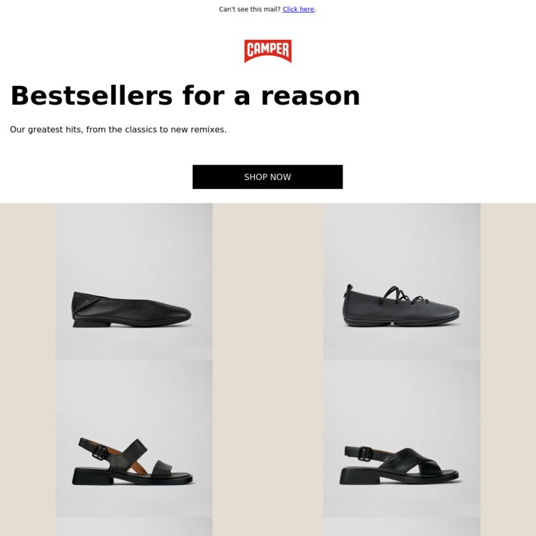 Our Greatest Hits - newsletter screenshot