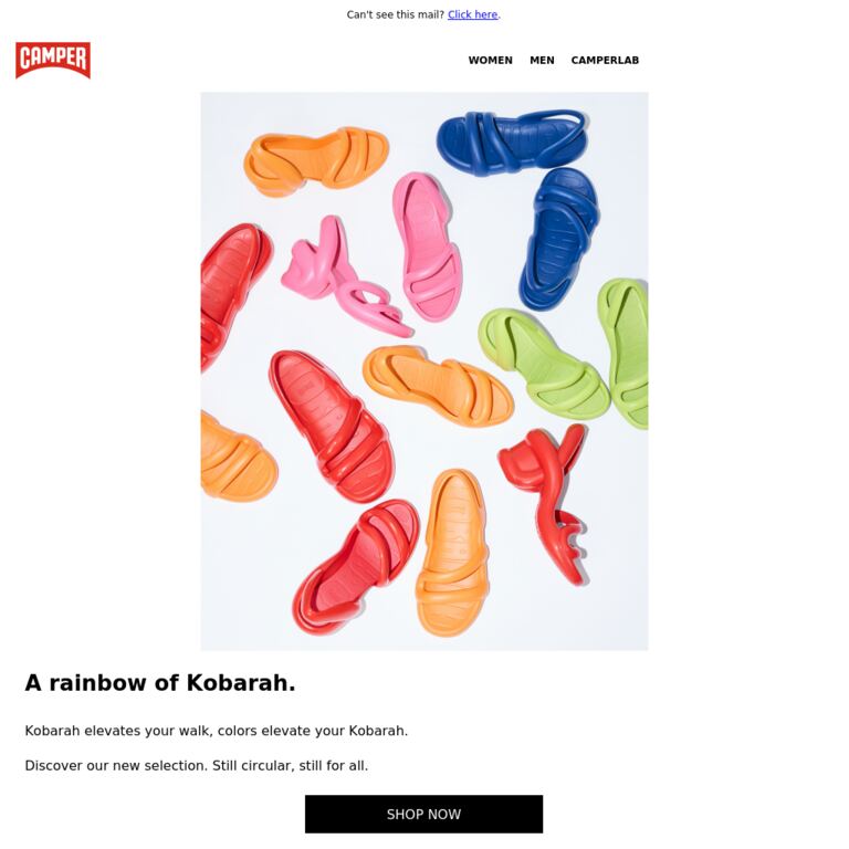 Kobarah In New Colors - newsletter screenshot