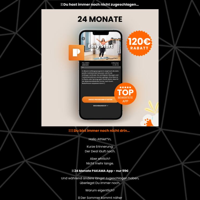 ⏳ Wieder nur zugeschaut? - newsletter screenshot