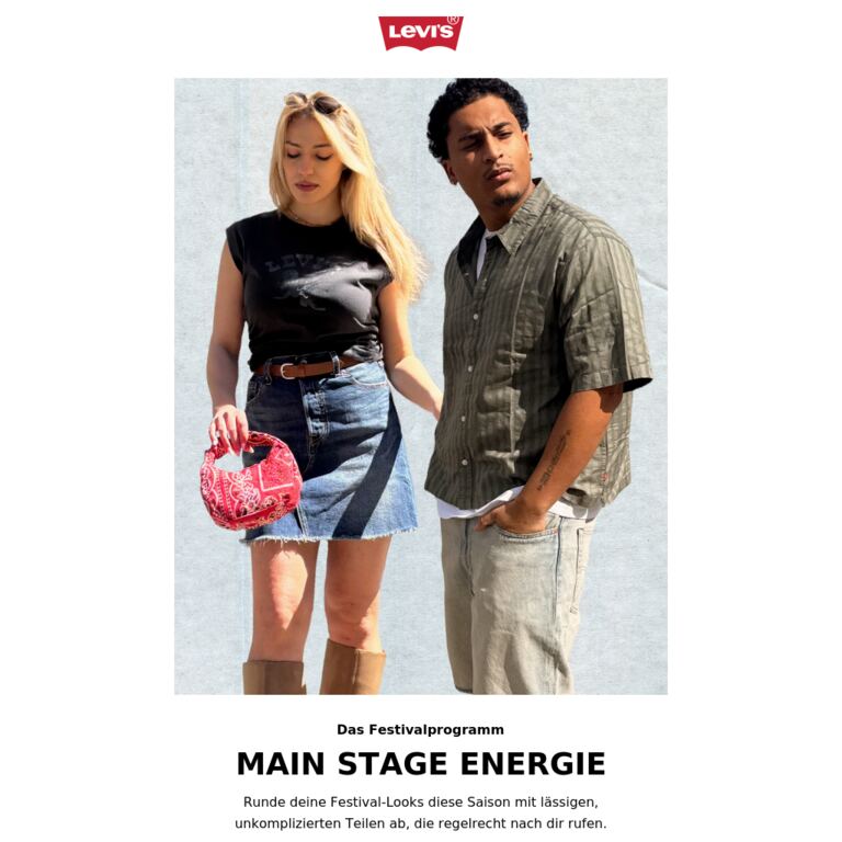 Kleide dich für das Main Event - newsletter screenshot