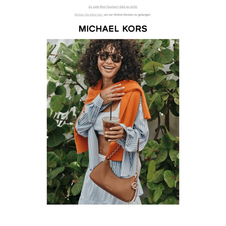 Nehmen Sie die Nolita in Ihre Sammlung auf - newsletter screenshot