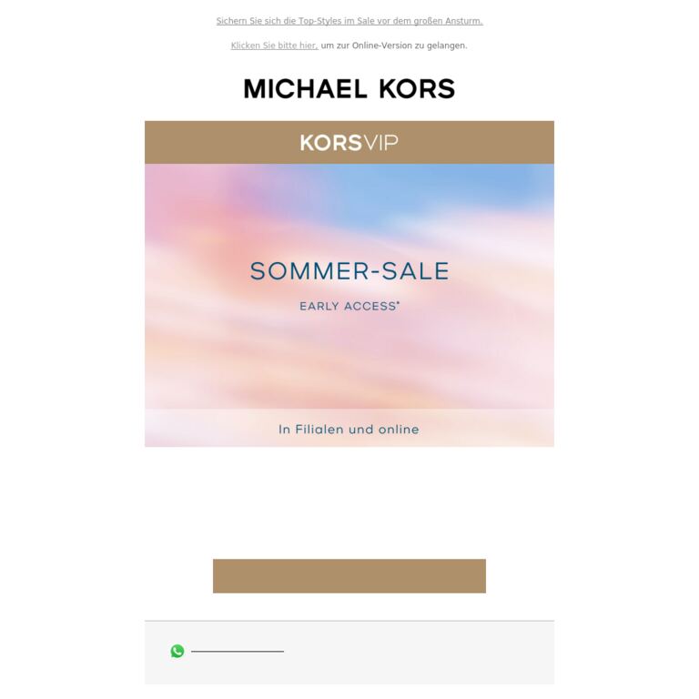 KORSVIP: Nutzen Sie den Early Access zum Sommer-Sale - newsletter screenshot