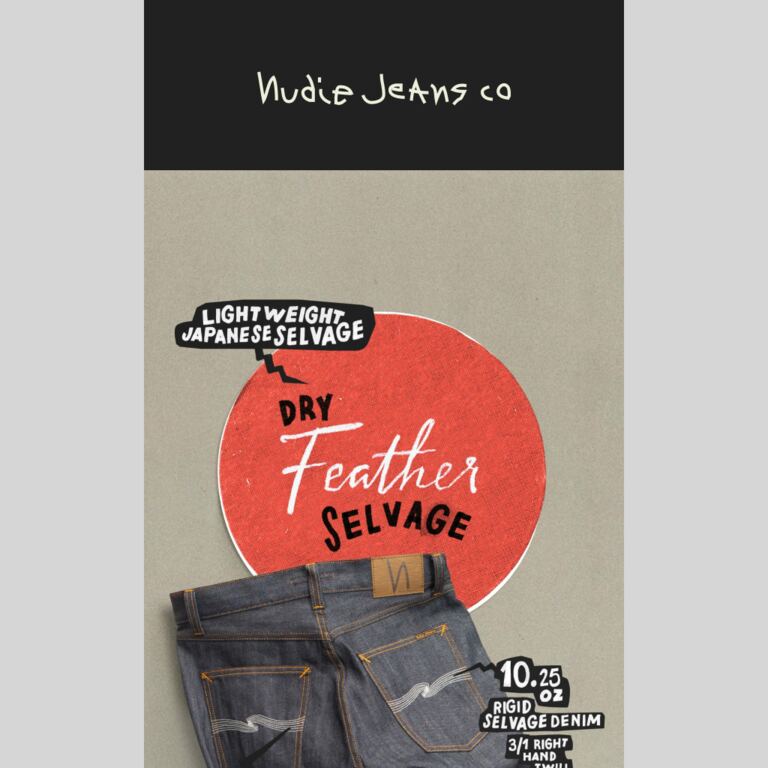 Limited: Dry Feather Selvage - newsletter screenshot