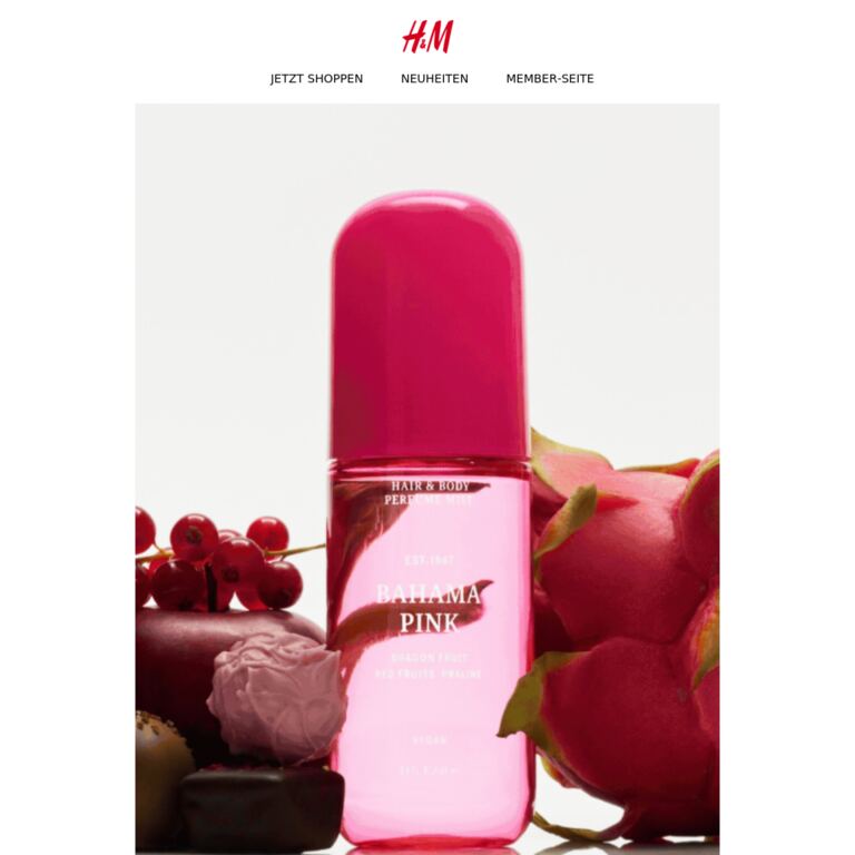 Neue Beauty-Highlights - newsletter screenshot