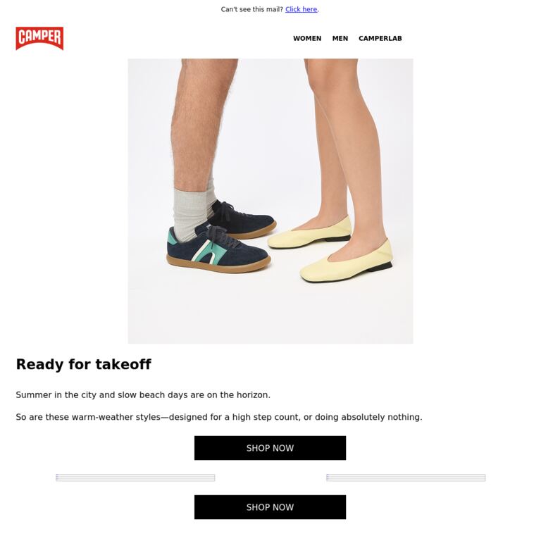 Vacation Ready? - newsletter screenshot
