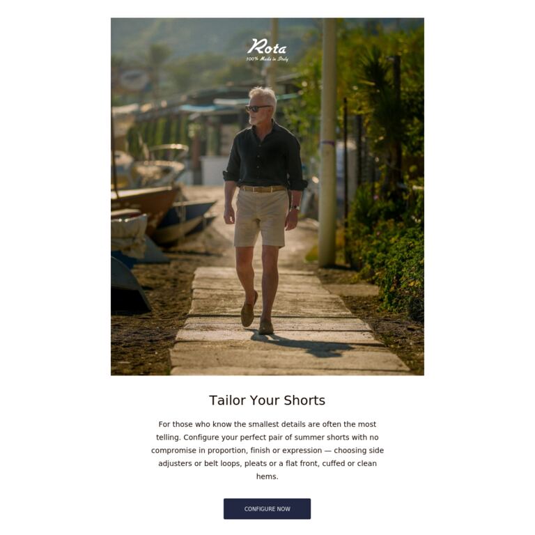 For the Discerning Few - newsletter screenshot