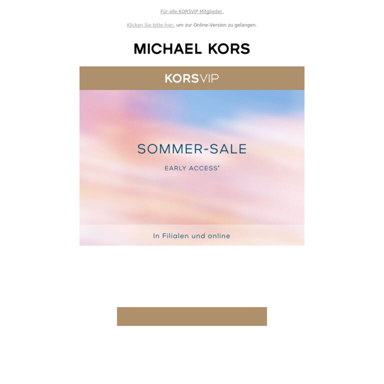 Early Access zum Sommer-Sale – noch ist es nicht zu spät - newsletter screenshot